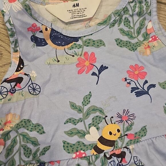 Colorful Kids Clothing Set with Floral and Animal Prints - Picture 8 of 13